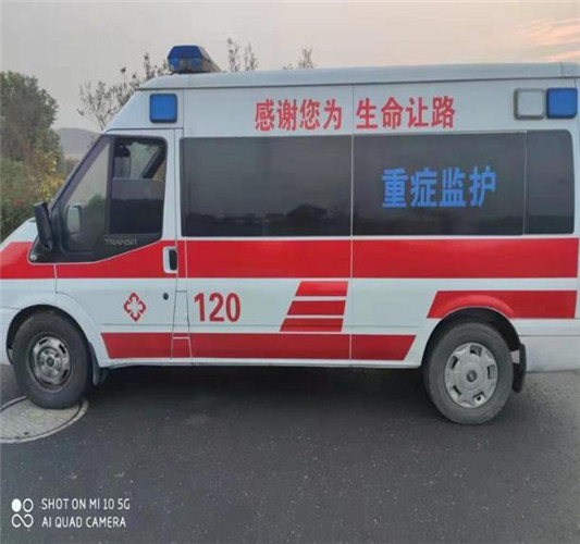 镇宁救护车出租服务案例3